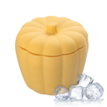 Molde de cubo de hielo de silicona de calabaza molde de bebida congelada